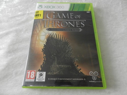Jeux xbox 360 game thrones - xbox,