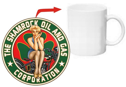 Tasse café shamrock oil - tasse,