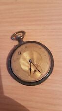  antique gusset watch PARTS ONLY BROKEN BALANCE AXIS 