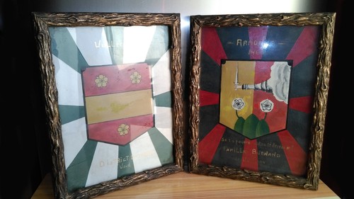 Old pair frames with - pair, of