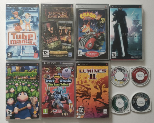 Lot jeux psp umd - psp, +