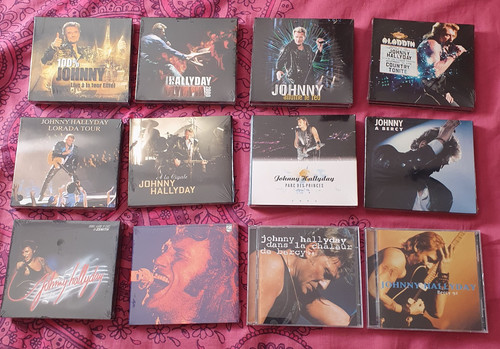 Johnny hallyday lot 12 cd - -, de