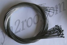 lot 10 câbles de frein  inox vélo VTT 15/10éme 1m80