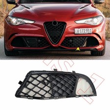 New Left Side Front Bumper Grille Cover For Alfa Romeo Giulia Quadrifoglio 17-23