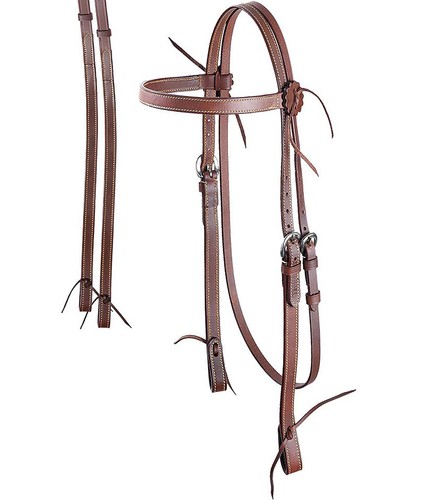 Bridon western natowa cuir - bridon,