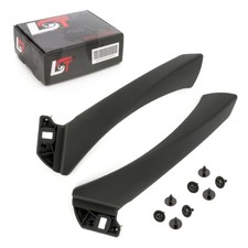 Poignée de Porte Kit Intérieur Noir Arrière Gauche Droite pour BMW 3er E90 E91
