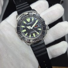 Montre de plongée Seiko noire