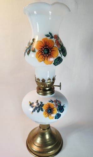 Lampe pétrole vintage - pétrole,