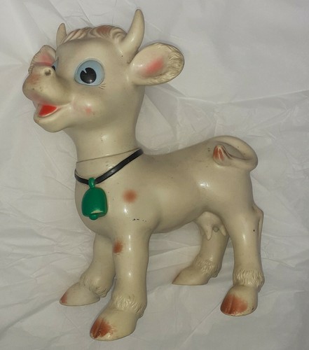 Figurine pouet vache vintage - figurine,