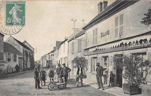 Cpa moisson grande - moisson,