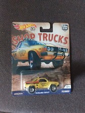 Hot Wheels 1/64 🇨🇵 Subaru Brat - Shop Trucks #4/5 Real Riders 