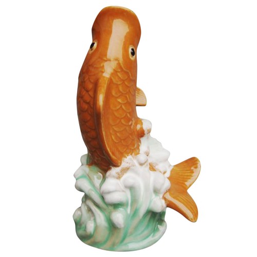 Statue carpe sculpture - statue,