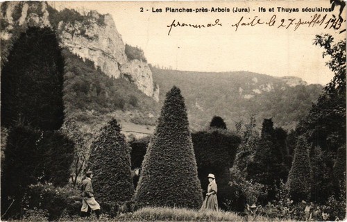 Cpa les planches - cpa,