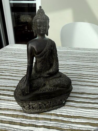 Bouddha ancien sculpté bronze