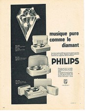 ADVERTISING 1962 PHILIPS Electrophone Record Turner