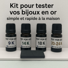 Kit test or bijou maison –