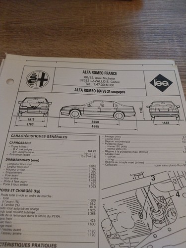 Alfa romeo 164 24 - 164,