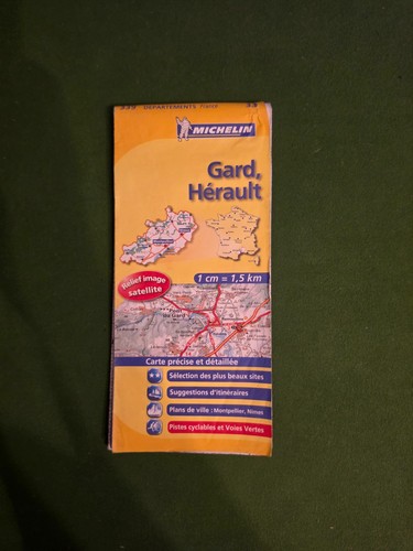 Carte michelin 339 - carte, gard