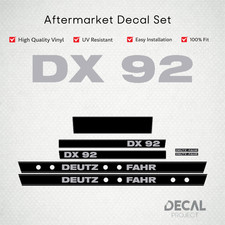 Deutz-Fahr DX 92 Decal Kit -