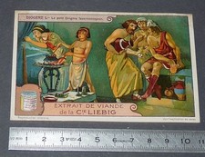 1928 CHROMO LIEBIG OXO DIOGENE N°1 COUNTERFEITER