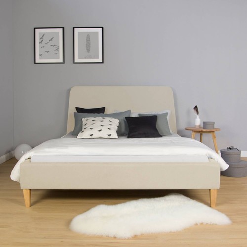 Lit rembourré double - lit,