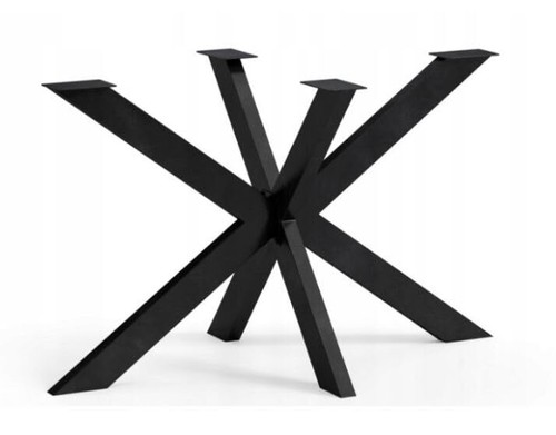 Pied table spider acier - pied,