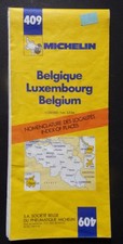 § carte MICHELIN 409 BELGIQUE