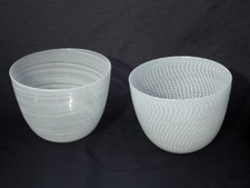 2 vasques lampe verre