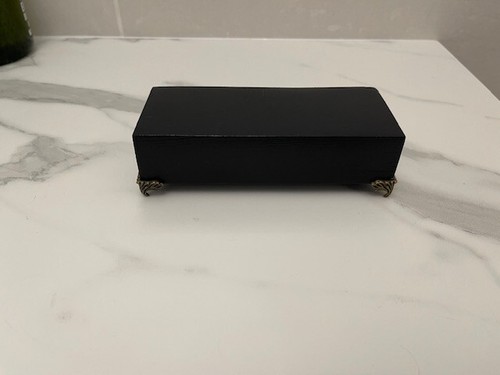 Socle bois noir brillant - bois,