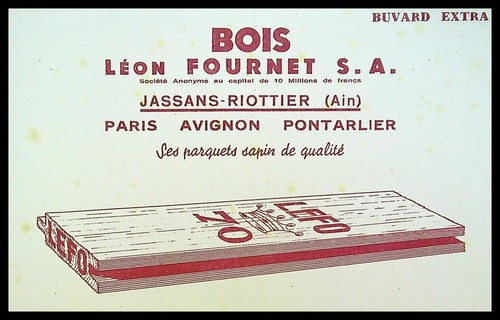 Advertising blotter wood - wood,