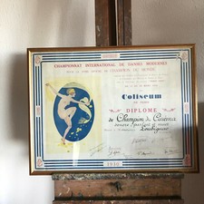 tableau N59 magnifique diplome