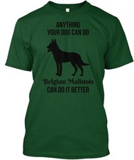 Belgian Malinois T-Shirt Made in the USA Size S to 5XL
