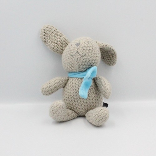 Doudou lapin laine - , marron