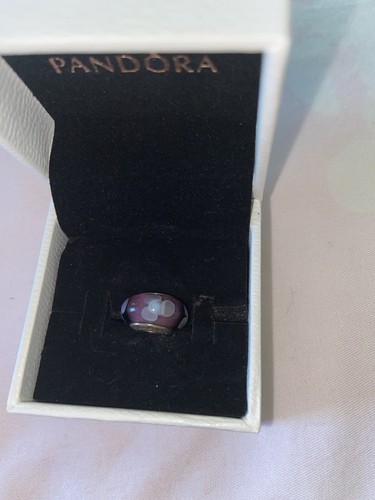 Pandora purple flower murano - purple,