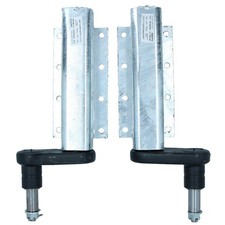 Paire d'essieux tronqués étendus d'unités de suspension de remorque 750 kg...