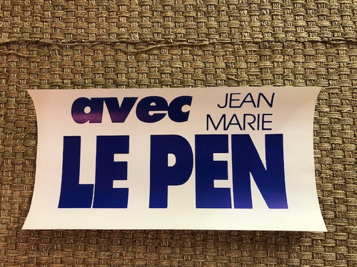 Affiche front national le - affiche,