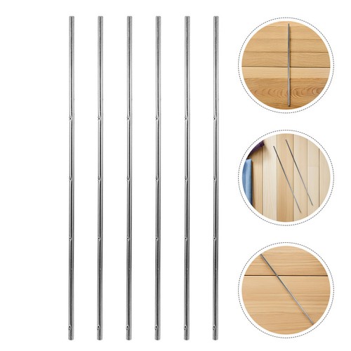 Silver iron soccer table rods - soccer,