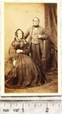 Carte-de-visite Bullock & Sons, Macclesfield - couple