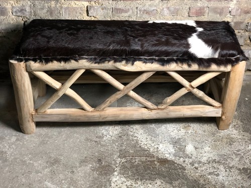 Banc teck recyclé - banc, en