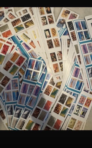 Lot carnets 12 timbres - carnets,