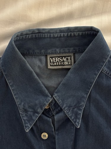 Versace classic denim shirt - classic,