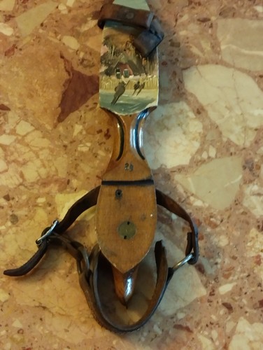 Ancien patin glace décor - ancien, À
