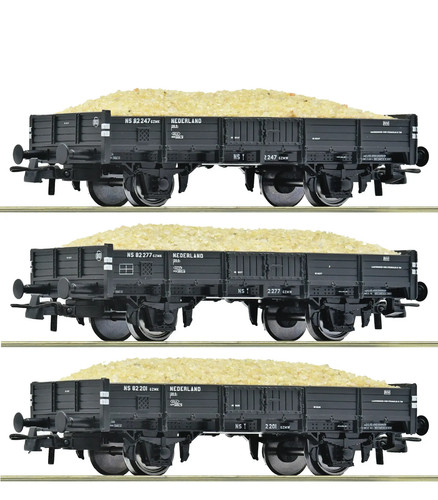 Roco set wagons à - de, 3x