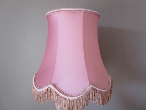 Abat jour ancien tissu - jour,