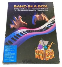 Band In A Box Vintage Computer Program Music Accompaniment Software