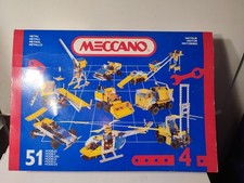 MECCANO BOX NO. 4 51 METAL MODEL WITH MOTOR