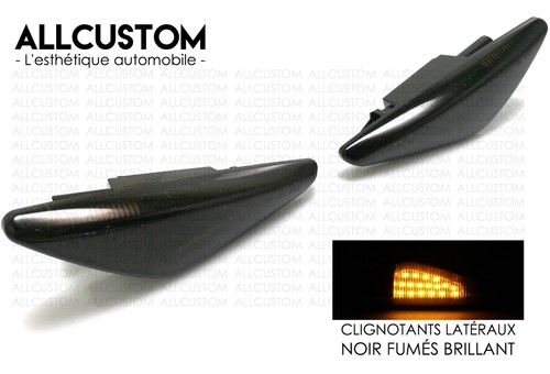 Clignotants lateraux led noir - clignotants,