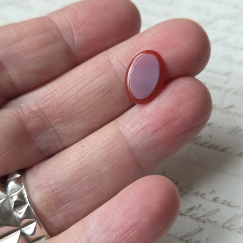 Cornaline agate doublée - agate,
