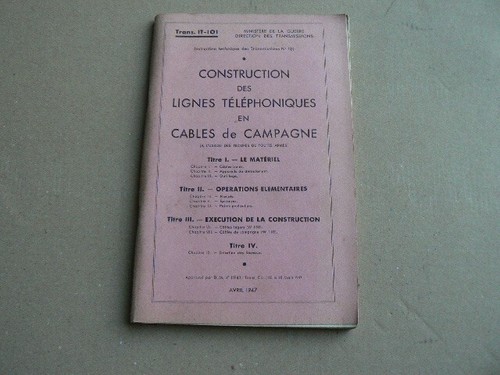 Manuel construction lignes - manuel,