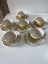 6 Tasses & Sous Tasses